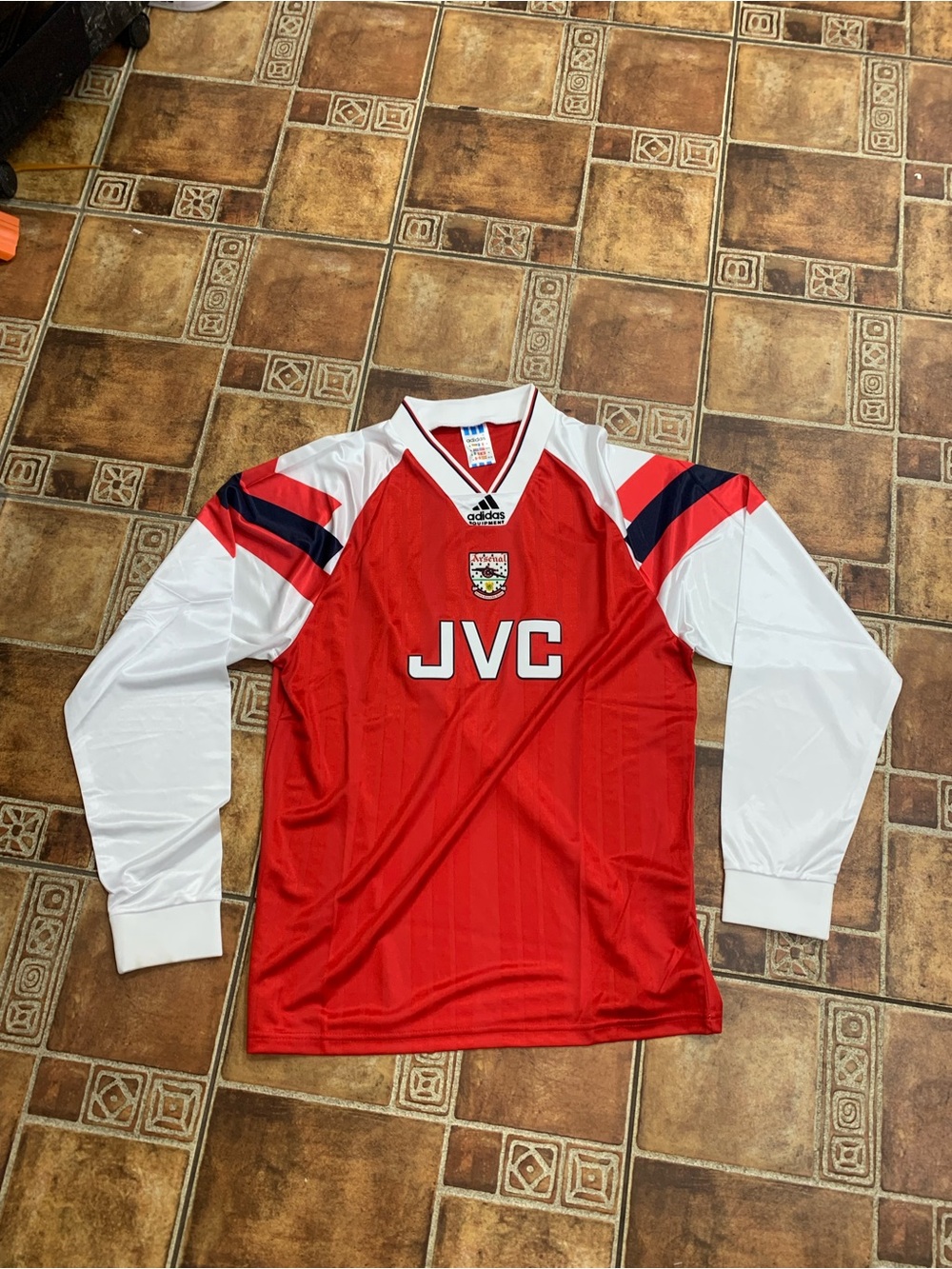 Adidas Arsenal 1993/94 Long sleeve Home retro jersey size M